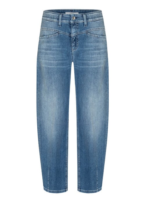 Cambio Blauw Elin Barrel Jeans