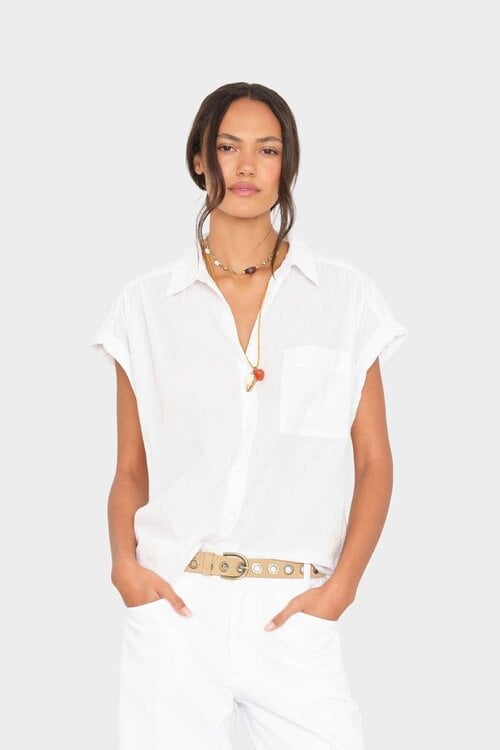 Xirena Witte Blouse