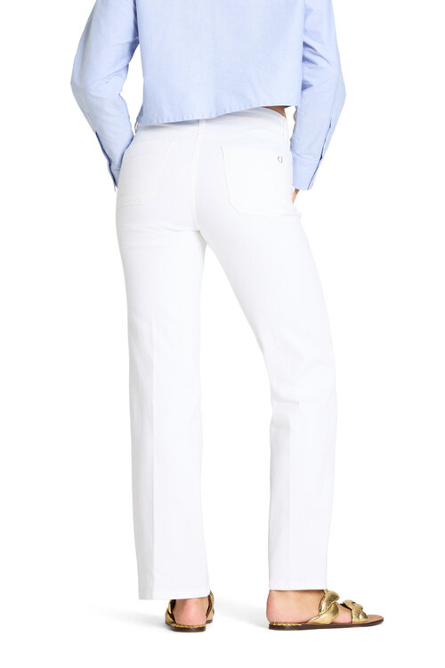 Cambio Wit Paris Flared Jeans