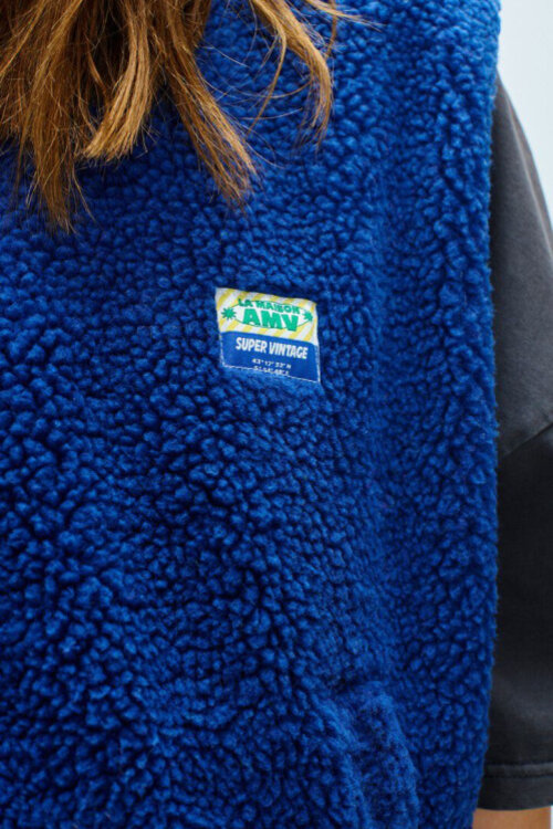 American Vintage Indigo Gilet