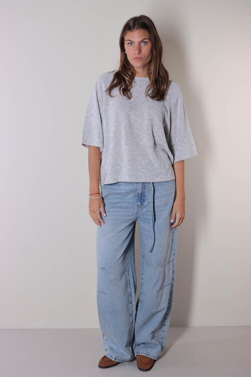 Absolut Cashmere Grey Leana trui