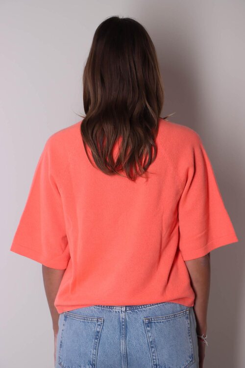 Absolut Cashmere Orange Leana trui