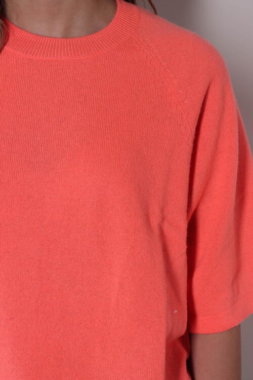 Absolut Cashmere Orange Leana trui