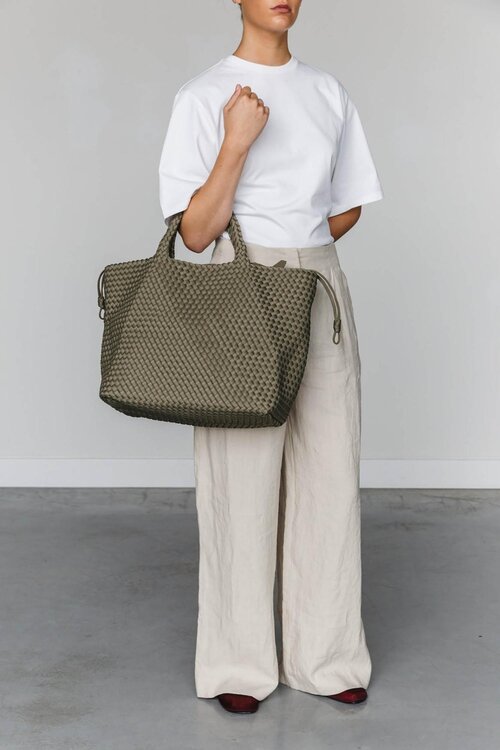 Marrea Tassen Kaki Neopreen Tas