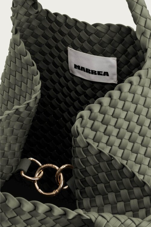 Marrea Tassen Kaki Neopreen Tas