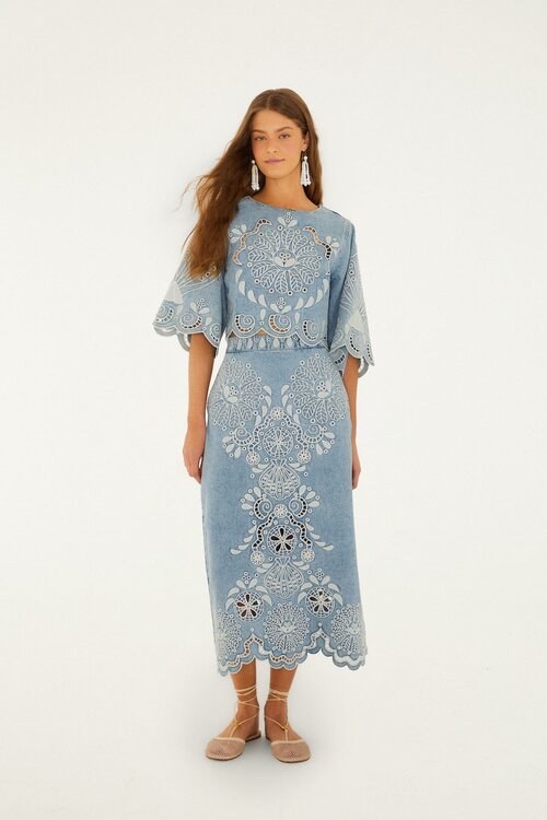 Farm Rio Blauw Blouse