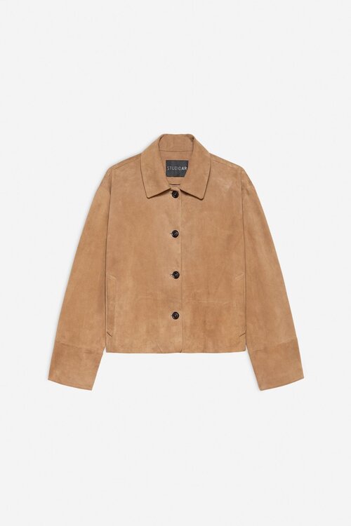 Studio AR by Arma Mousse Nadia Goat Suede Jasje