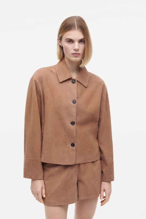 Studio AR by Arma Mousse Nadia Goat Suede Jasje