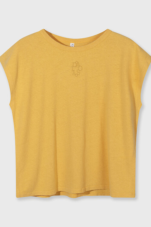 10Days Mango cotton linen tee
