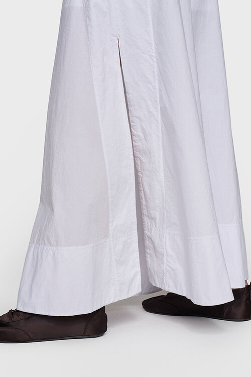 10Days White skirt poplin