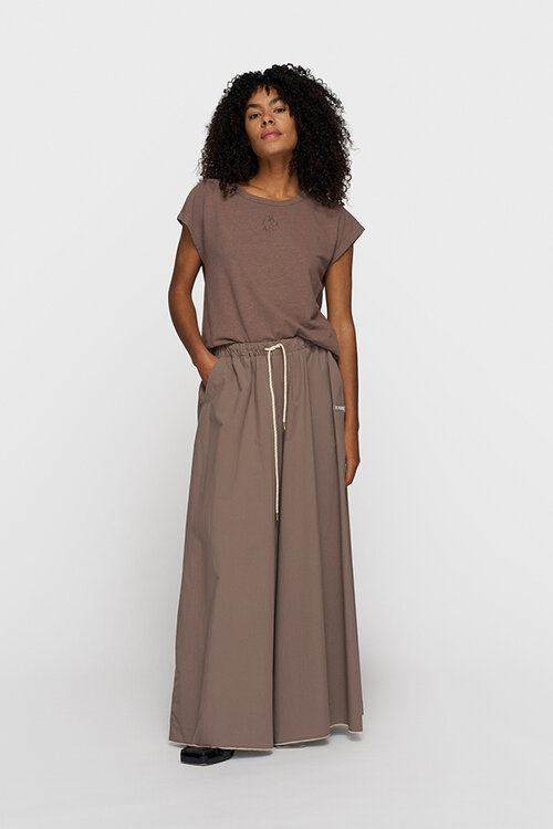 10Days moonrock cotton linen tee