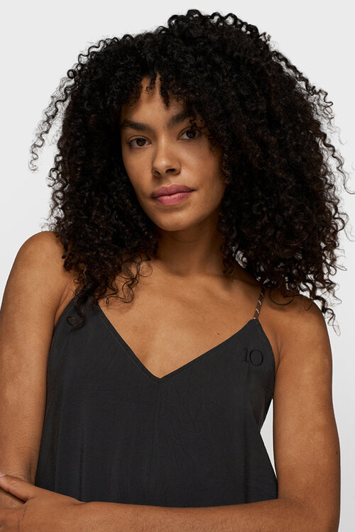 10Days Black strappy dress modal