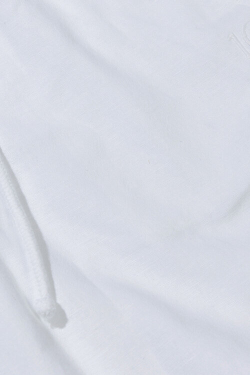 10Days White cotton linen pants