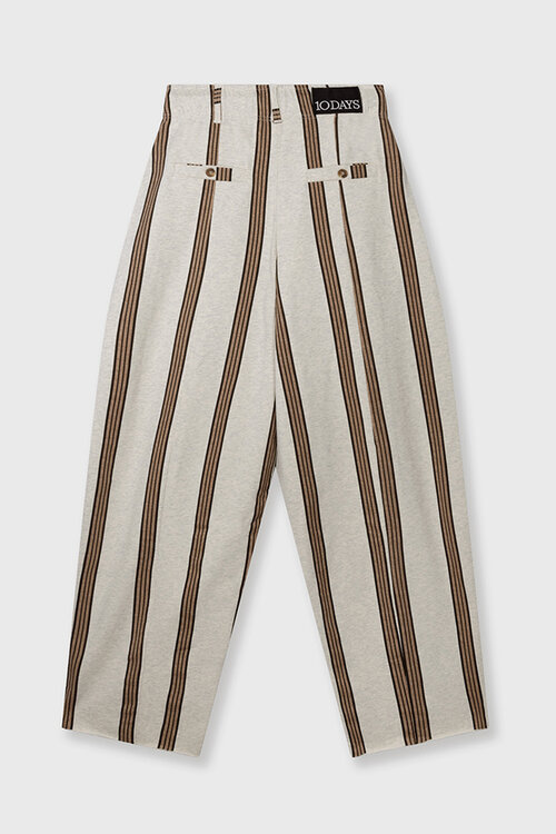 10Days Soft White Melee Bar piece stripes