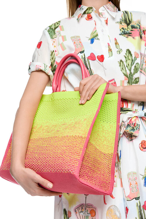 Marc Cain Roze shopper