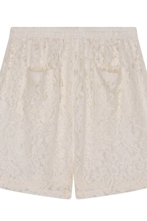 Love Stories Off White Kanten Short