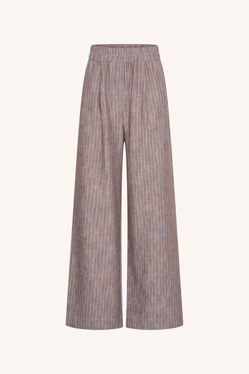 By Bar Bruine Benji Melange Stripe Pants