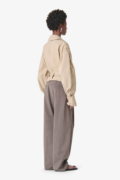 IRO Beige Kort Jasje