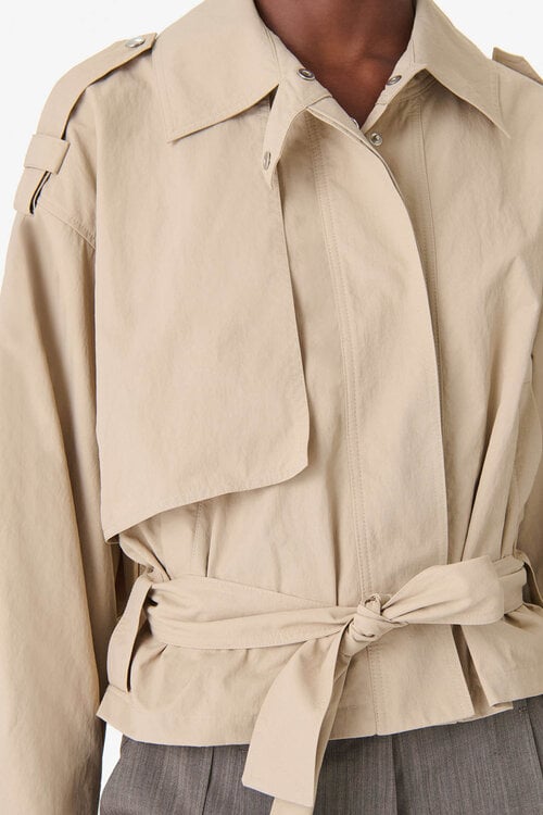 IRO Beige Kort Jasje