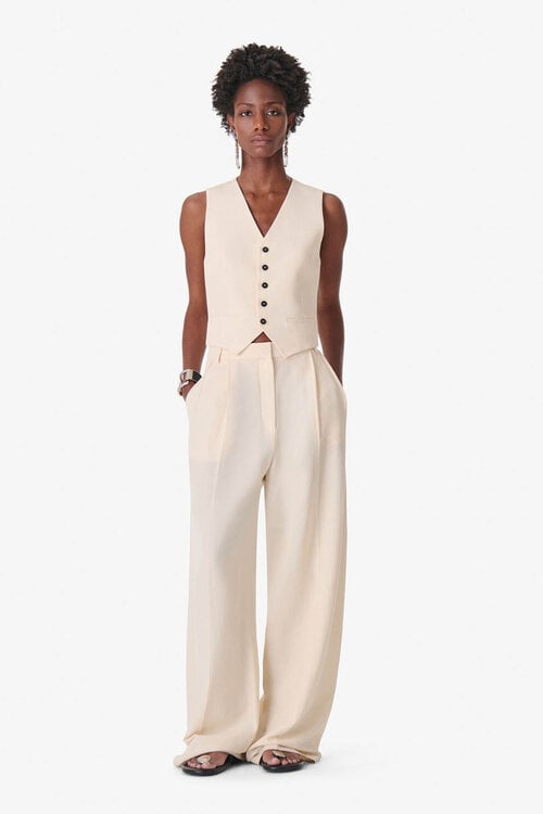 IRO Creme Pantalon