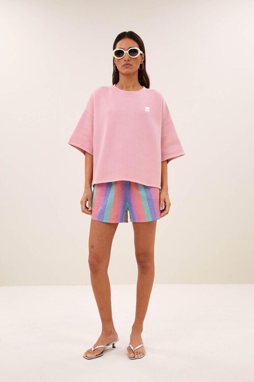 By Bar Diverse kleuren Isa Rainbow Shorts