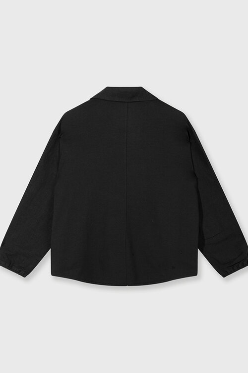 10Days Black linen shirt