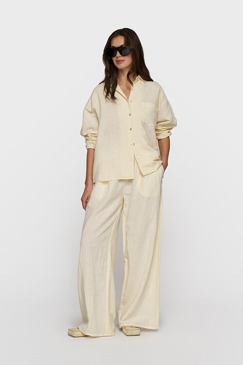 10Days Vanilla linen shirt