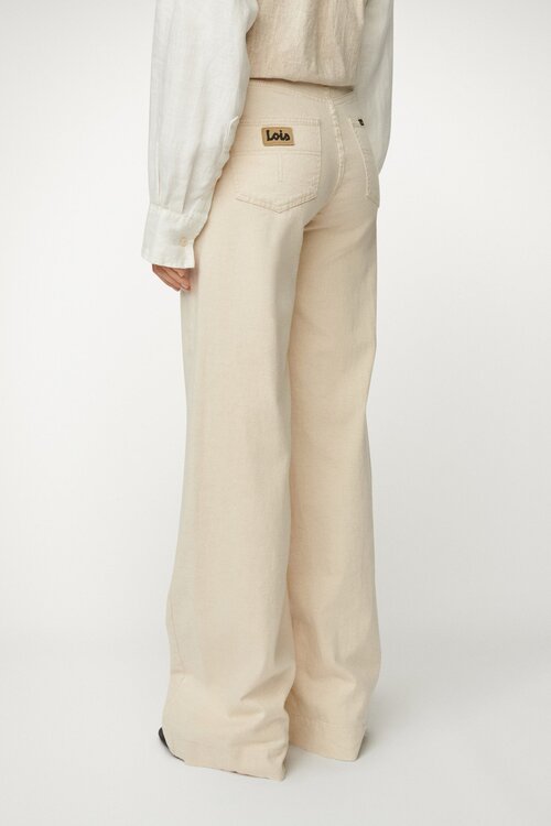 Lois Jeans Sand Rosa Wide Leg Jeans