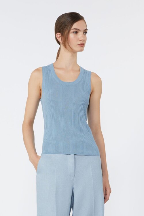 Max Mara Weekend Light Blue Top