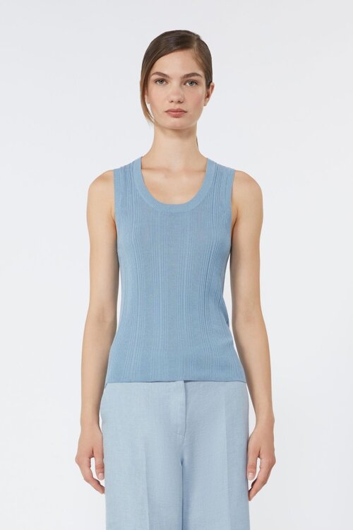 Max Mara Weekend Light Blue Top