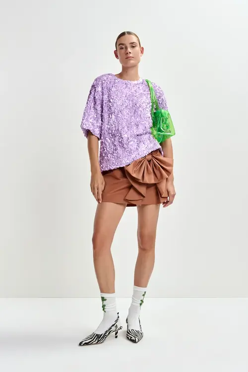 Essentiel Antwerp Bruine Mini Rok