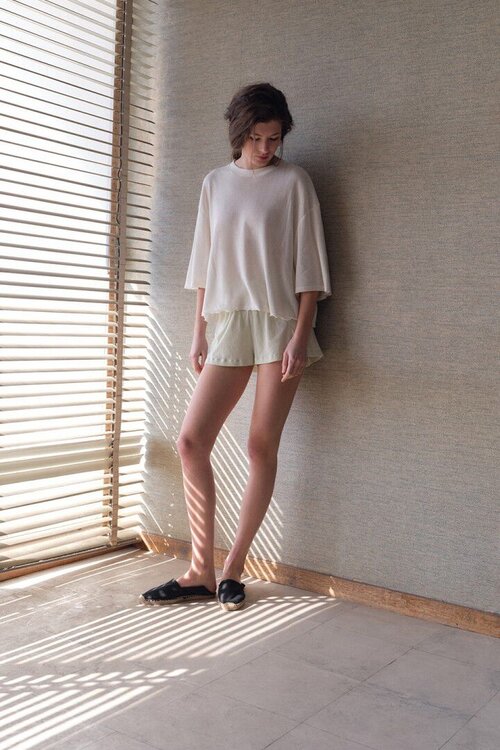 American Vintage Ecru T-shirt