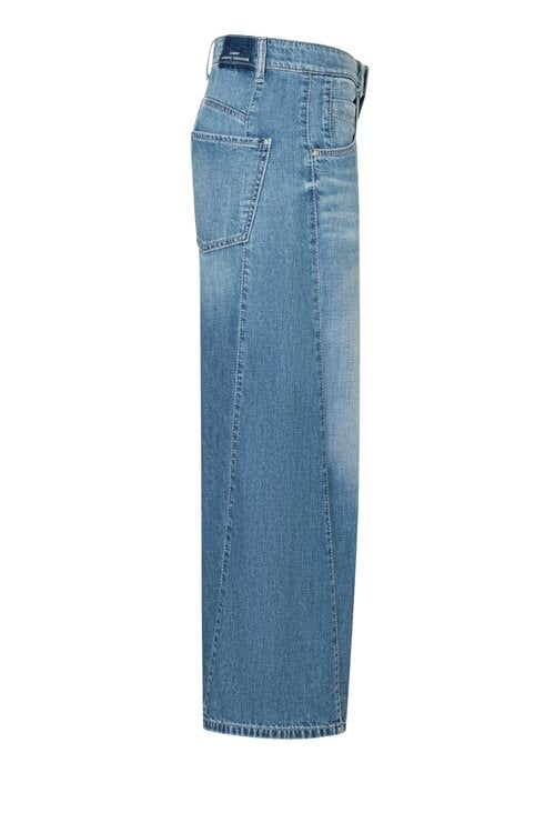 Cambio Blauwe Orla Wide Leg Jeans
