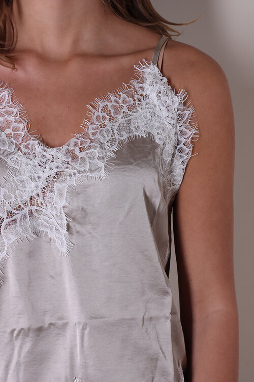 Co'couture Sand Idun Lace Top
