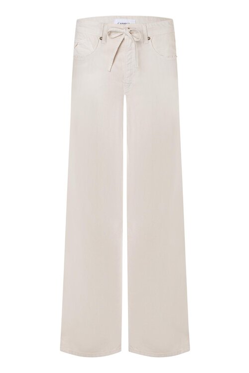 Cambio Beige Baggy Color Jeans