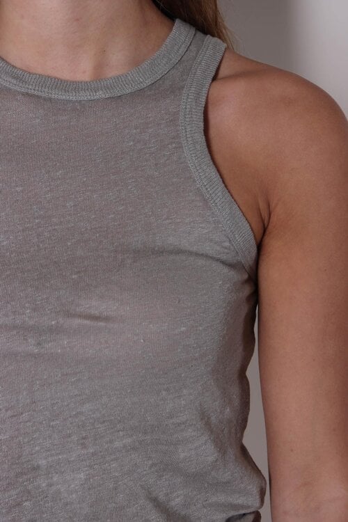 IRO Top safrina olijf groen