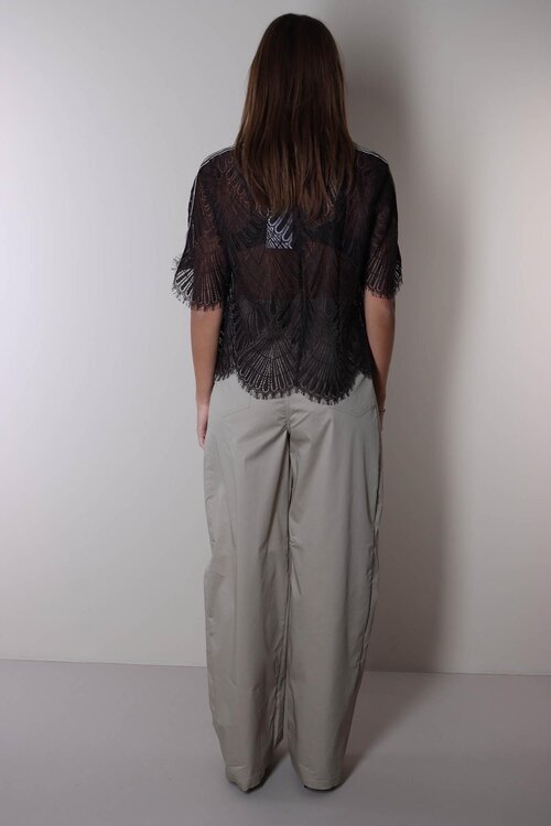 Co'couture Bruine Leti Lace Blouse