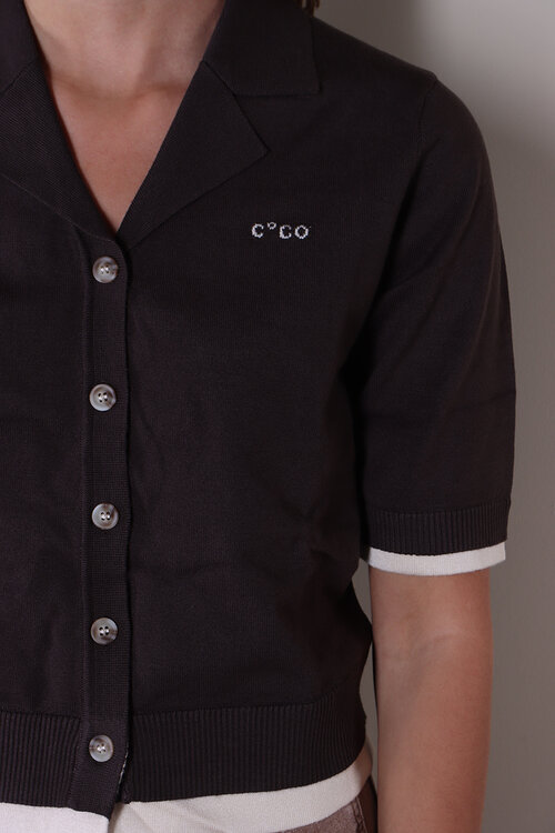 Co'couture Bruine Lue Crop Cardigan