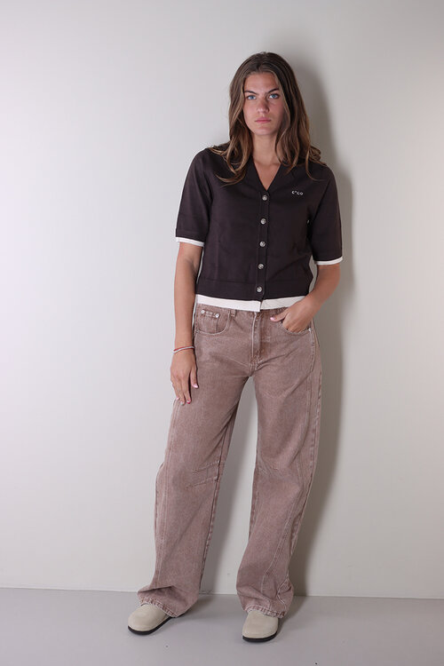 Co'couture Bruine Lue Crop Cardigan