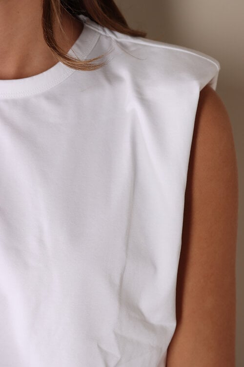 Co'couture White Eddie Shirt