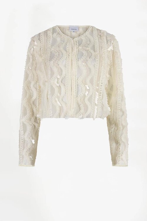 Dante 6 Off White Marceline sequins jacket