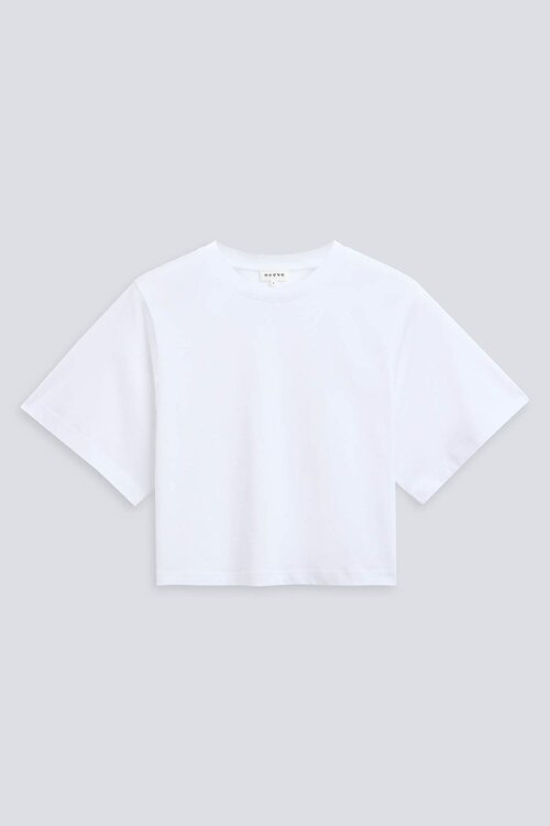 Neeve Wit Boxy Short Shirt