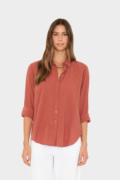 Xirena Bruin Blouse