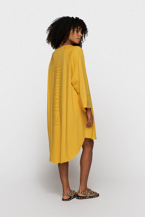 10Days Mango jersey logo dress
