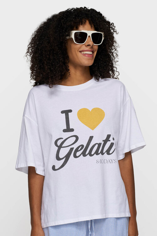 10Days gelati tee wit