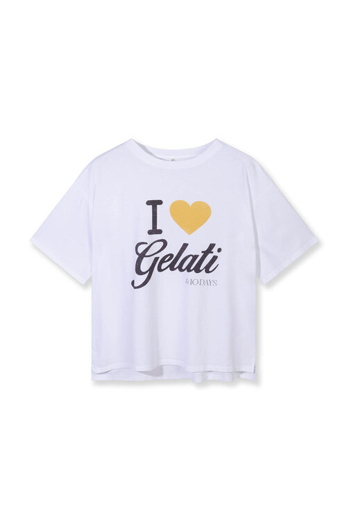 10Days gelati tee wit