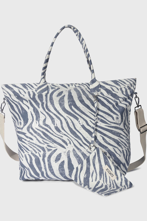 10Days beach shopper zebra