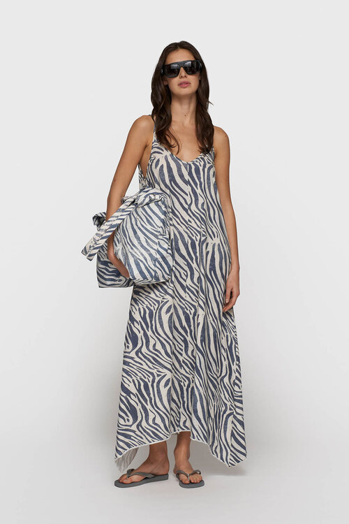 10Days strappy dress zebra