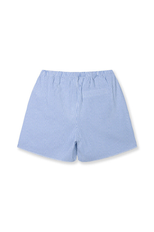10Days cotton shorts stripes blauw