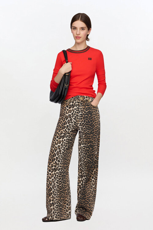 Ganni Rood T-shirt